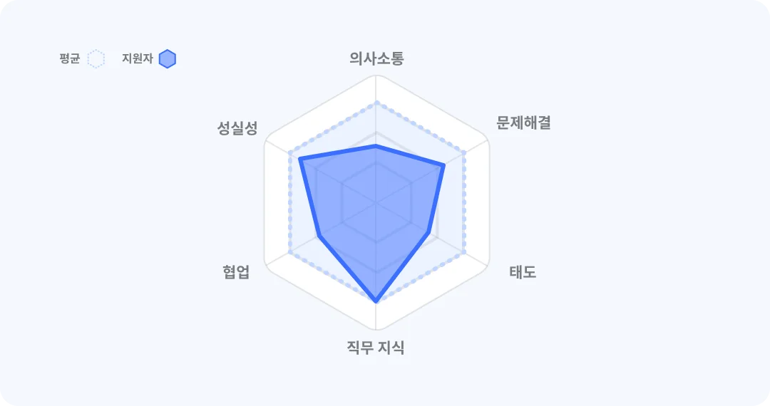 역량 평가 도식